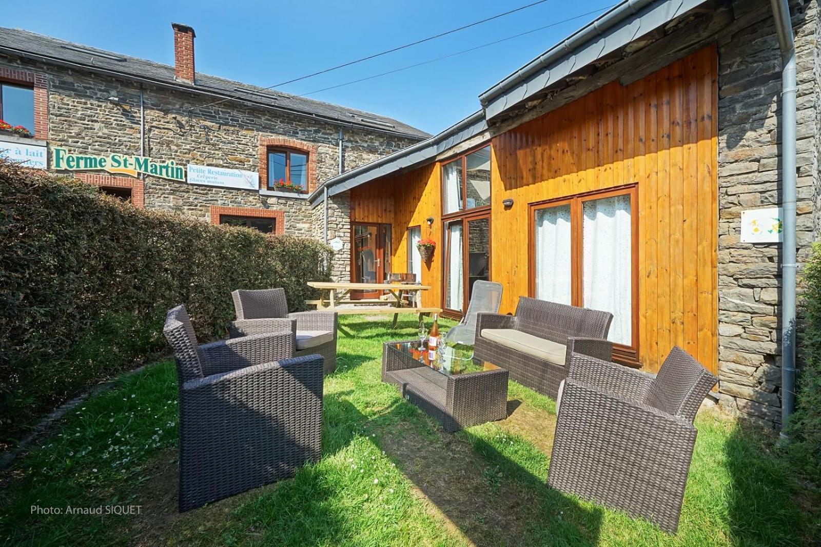 Ferme St Martin Panzió Manhay Kültér fotó